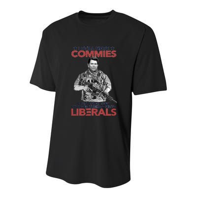I Still Hate Commies Even After They Changed Their Name To Liberals Youth Performance Sprint T-Shirt