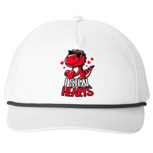 I Steal Hearts Trex Dino ValentineS Day Son Snapback Five-Panel Rope Hat