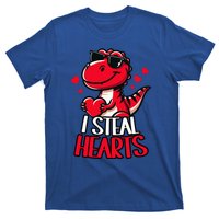 I Steal Hearts Trex Dino ValentineS Day Son T-Shirt