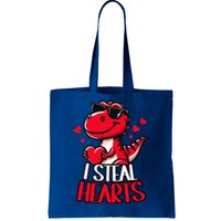 I Steal Hearts Trex Dino ValentineS Day Son Tote Bag