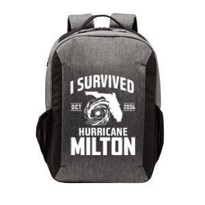 I Survived Hurricane Milton 2024 Florida Survivor Hurricane Graphic Vector Backpack