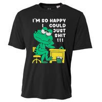 IM So Happy I Could Just S.Hi.T Cooling Performance Crew T-Shirt