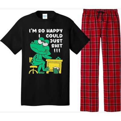 IM So Happy I Could Just S.Hi.T Pajama Set