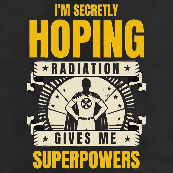 I'm Secretly Hoping Radiation Gives Me Superpowers Cancer 11oz C Handle Ceramic Mug