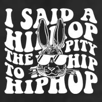 I Said Hip The Hippity To Hop Hip Hop Bunny Easter Adult Drive Performance Visor