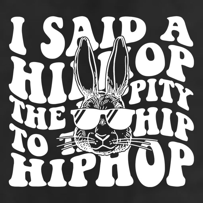 I Said Hip The Hippity To Hop Hip Hop Bunny Easter Adult Drive Performance Visor