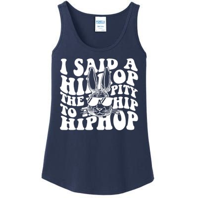 I Said Hip The Hippity To Hop Hip Hop Bunny Easter Ladies Essential Tank