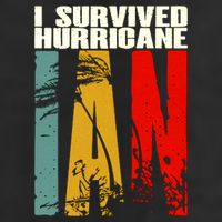 I Survived Hurricane Ian Florida Strong Cool Comfort Performance Bucket Hat