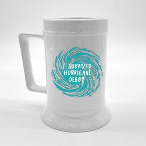 I Survived Hurricane Debby 2024 Florida Beer Stein