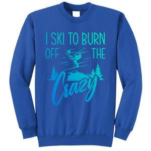 I Ski Hobby Skiing Athlete Winter Sports Ski Lover Gift Sweatshirt