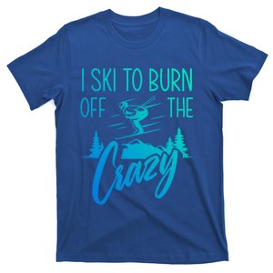 I Ski Hobby Skiing Athlete Winter Sports Ski Lover Gift T-Shirt