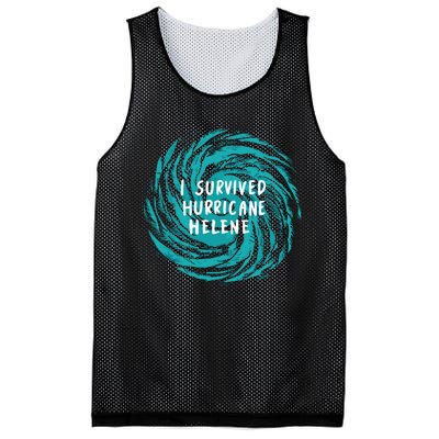 I Survived Hurricane Helene 2024 Florida Mesh Reversible Basketball Jersey Tank