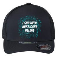 I Survived Hurricane Helene 2024 Florida Flexfit Unipanel Trucker Cap