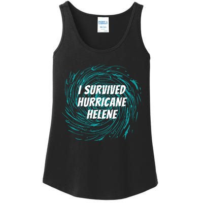 I Survived Hurricane Helene 2024 Florida Ladies Essential Tank