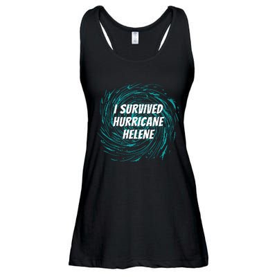 I Survived Hurricane Helene 2024 Florida Ladies Essential Flowy Tank