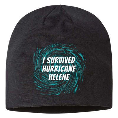 I Survived Hurricane Helene 2024 Florida Sustainable Beanie