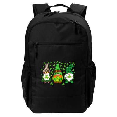 Irish Shamrock Happy St Patrick's Day Gnome Shamrock Backpack