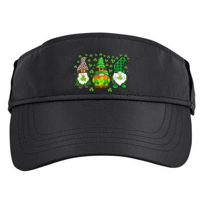 Irish Shamrock Happy St Patrick's Day Gnome Shamrock Adult Drive Performance Visor