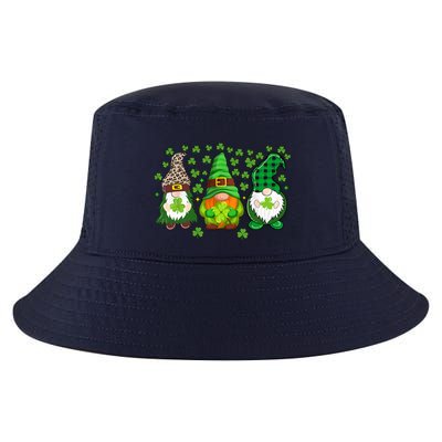 Irish Shamrock Happy St Patrick's Day Gnome Shamrock Cool Comfort Performance Bucket Hat