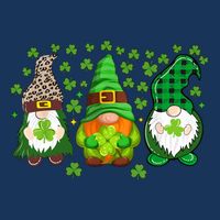 Irish Shamrock Happy St Patrick's Day Gnome Shamrock Cool Comfort Performance Bucket Hat