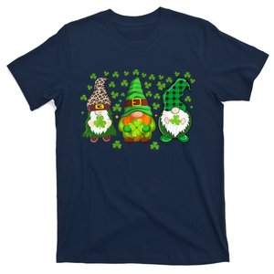 Irish Shamrock Happy St Patrick's Day Gnome Shamrock T-Shirt