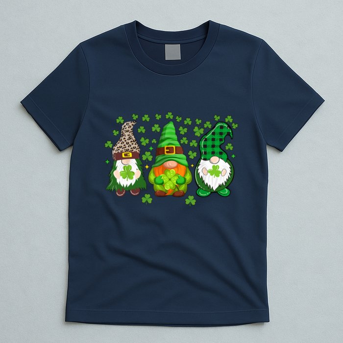 Irish Shamrock Happy St Patrick's Day Gnome Shamrock T-Shirt