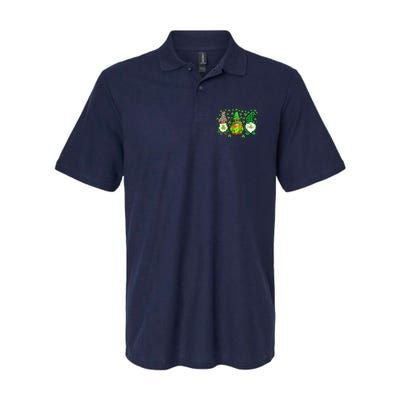 Irish Shamrock Happy St Patrick's Day Gnome Shamrock Polo
