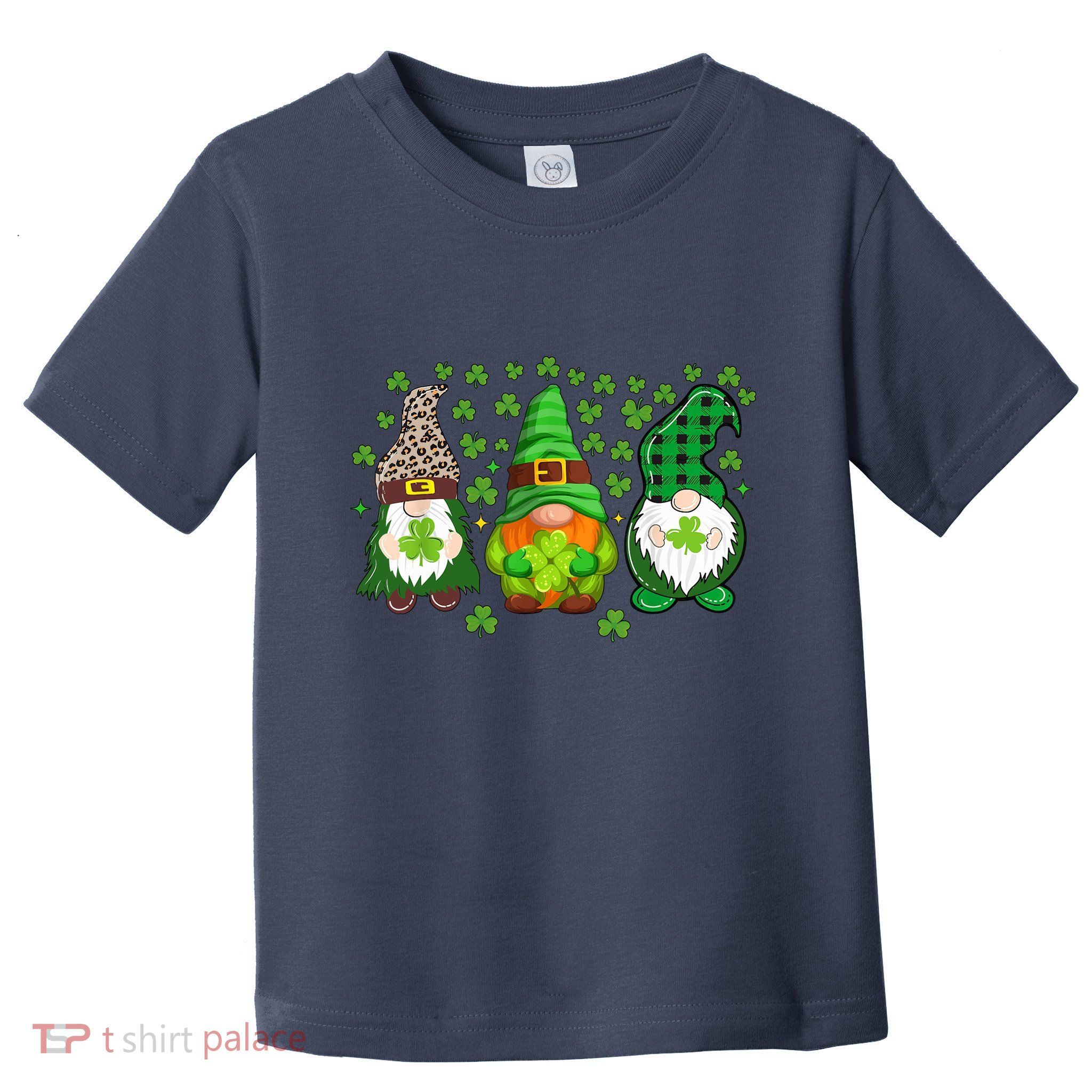 Irish Shamrock Happy St Patrick's Day Gnome Shamrock Toddler T-Shirt