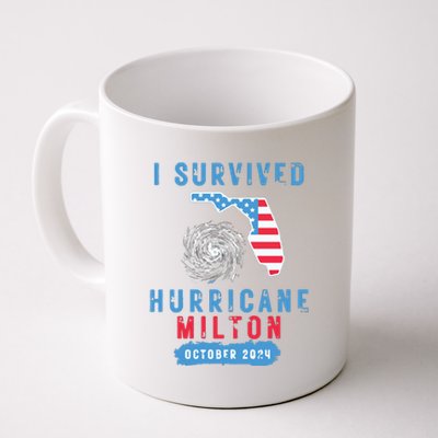 I Survived Hurricane Milton October 2024 Hurricane Milton Survior Coffee Mug