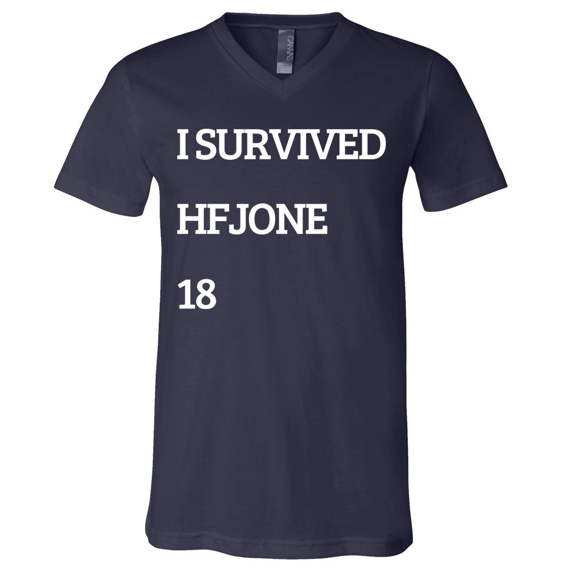 I Survive Hfjone 18 V-Neck T-Shirt
