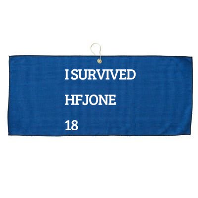 I Survive Hfjone 18 Large Microfiber Waffle Golf Towel