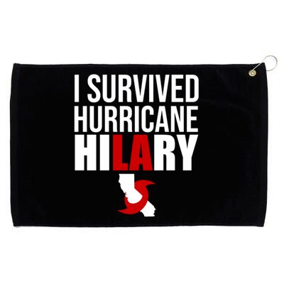 I Survived Hurricane Hilary California LA Grommeted Golf Towel