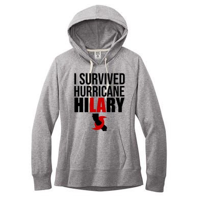 I Survived Hurricane Hilary California LA Women's Fleece Hoodie