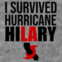 I Survived Hurricane Hilary California LA Baby Bodysuit