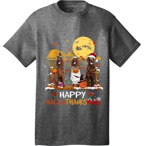 Irish Setter Happy Hallothanksmas Halloween Thanksgiving T-Shirt