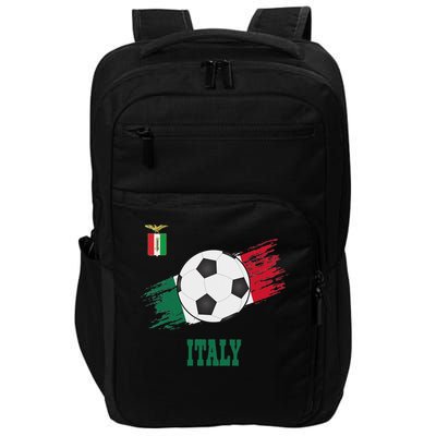 Italy Soccer Italian Football Italia Futbol Impact Tech Backpack