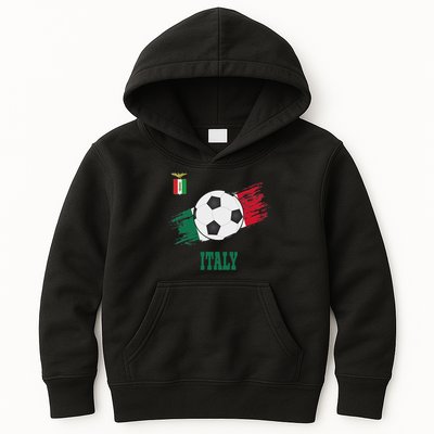 Italy Soccer Italian Football Italia Futbol Kids Hoodie