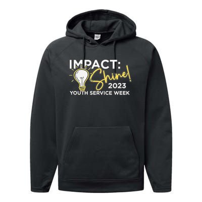 Impact Shine Performance Fleece Hoodie