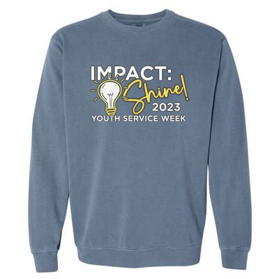 Impact Shine Garment-Dyed Sweatshirt