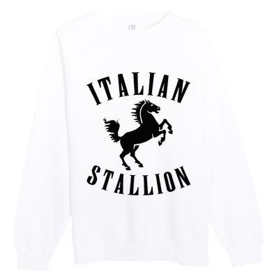 Italian Stallion Premium Crewneck Sweatshirt