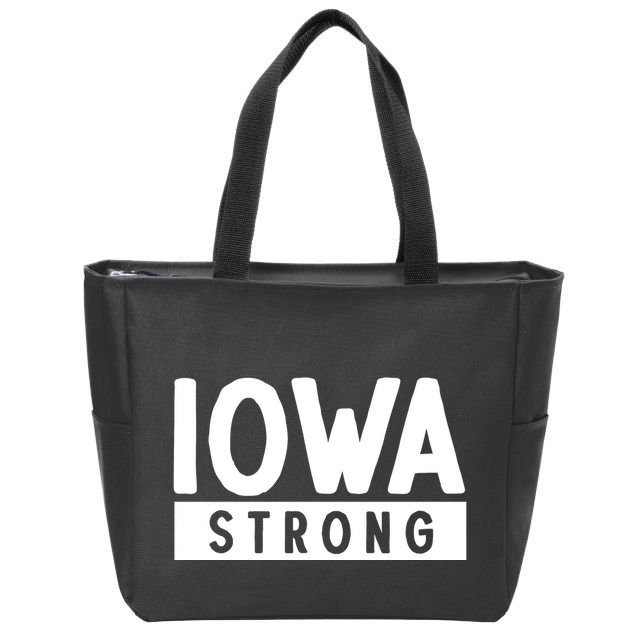 Iowa Strong Zip Tote Bag