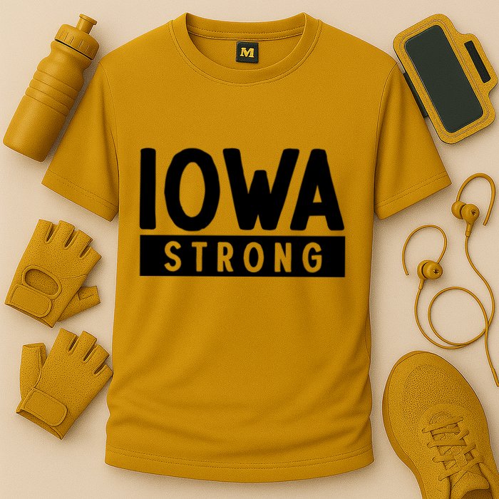 Iowa Strong Cooling Performance Crew T-Shirt