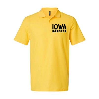 Iowa Strong Softstyle Adult Sport Polo