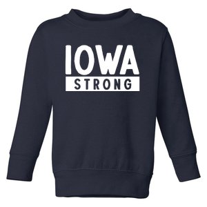 Iowa Strong Toddler Sweatshirt