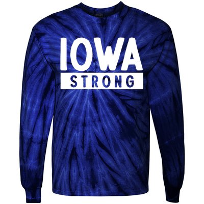 Iowa Strong Tie-Dye Long Sleeve Shirt