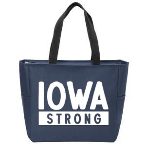 Iowa Strong Zip Tote Bag