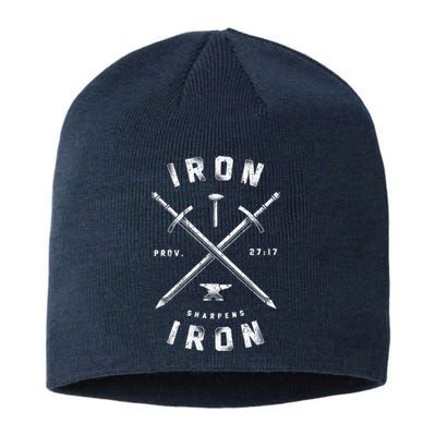 Iron Sharpens Iron Sustainable Beanie