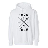 Iron Sharpens Iron Garment-Dyed Fleece Hoodie