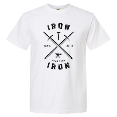 Iron Sharpens Iron Garment-Dyed Heavyweight T-Shirt