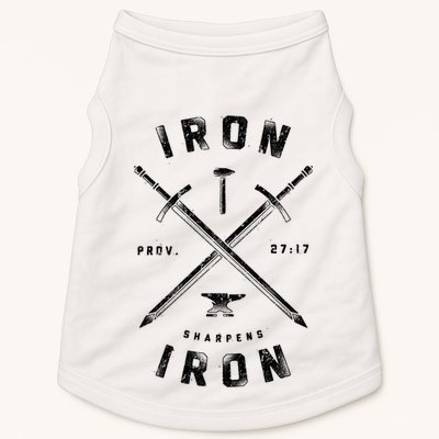 Iron Sharpens Iron Doggie Tank